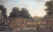 John Wootton George III's Procession to the Houses of Parliament (mk25) Germany oil painting reproduction